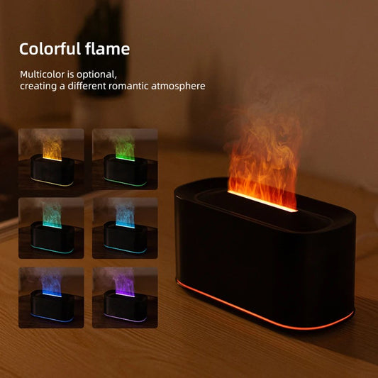Flame Essential Oil Diffuser & Cool Mist Humidifier