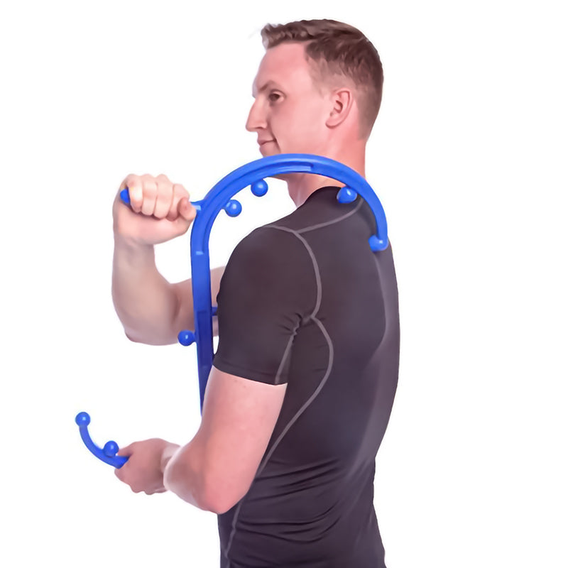 Trigger Point Massage Stick – Handheld Back, Neck & Shoulder Self Massager Cane