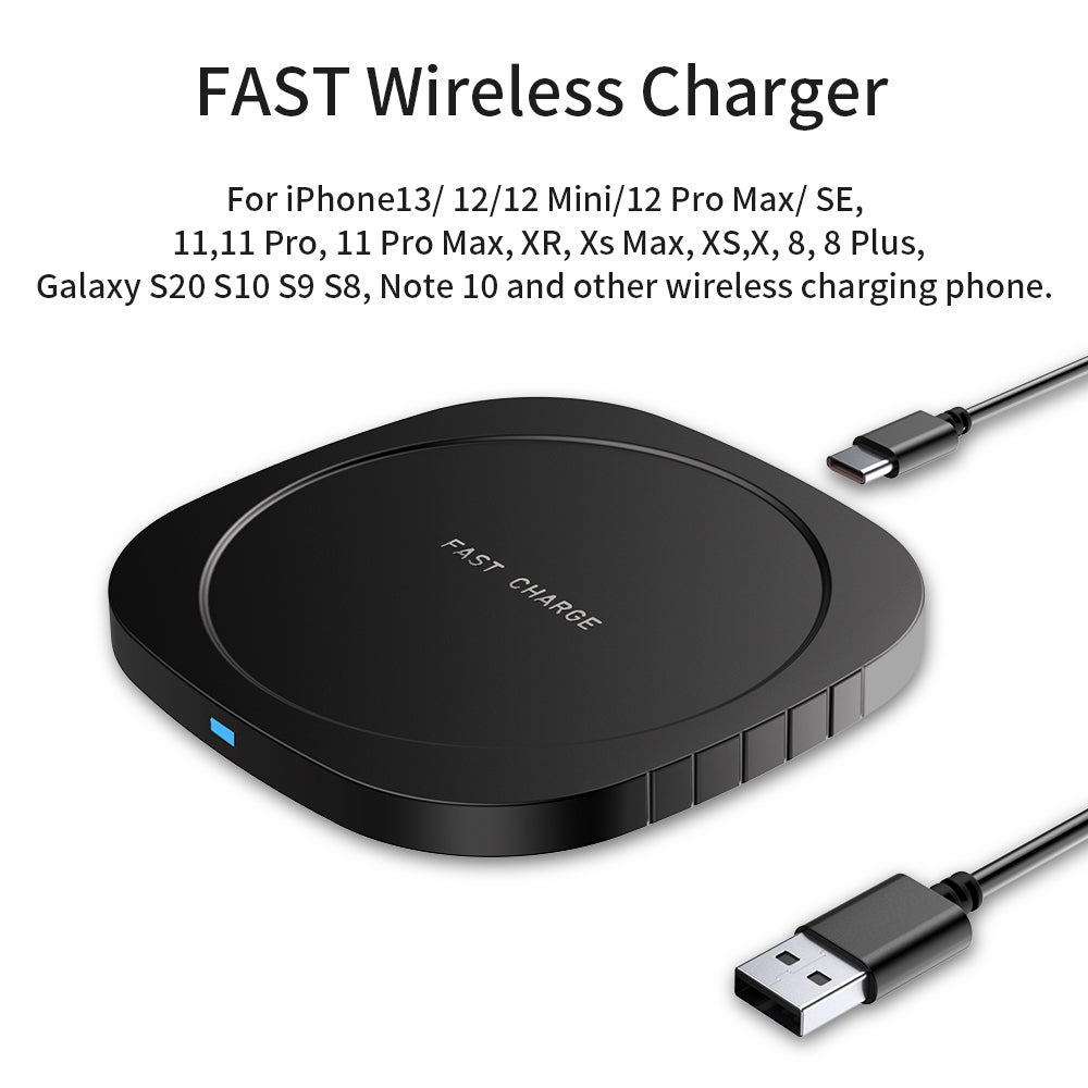 2-in-1 Coffee Mug Warmer & Wireless Charger – 55°C Constant Temperature Cup Warmer with Stainless Steel Mug