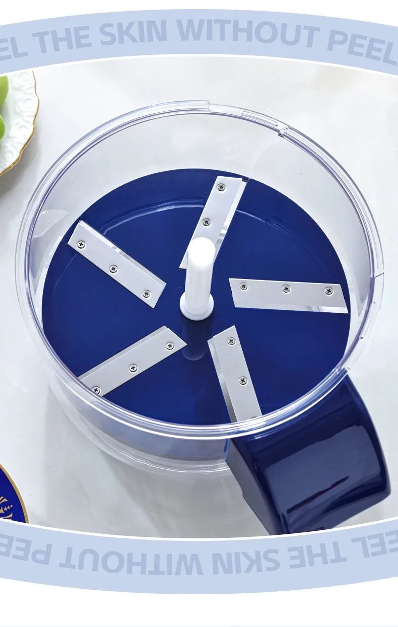 Electric Fruit & Vegetable Peeler Machine – One Touch Automatic Peeling Bowl