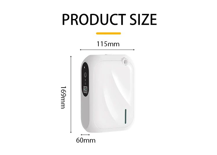 200m³ Coverage Smart Aroma Diffuser with Bluetooth App Control for Home Fragrance