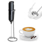 Premium Electric Milk Frother Whisk with Smart Silicone Ring