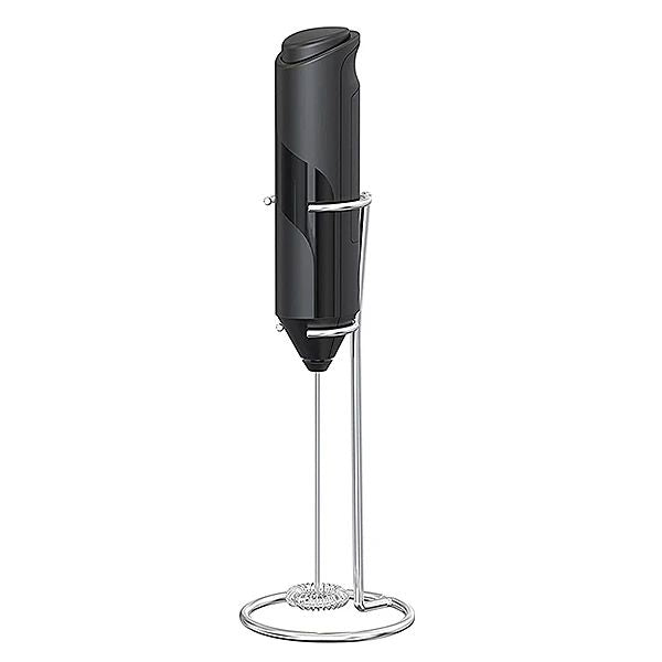 Premium Electric Milk Frother Whisk with Smart Silicone Ring