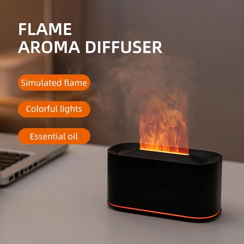 Flame Essential Oil Diffuser & Cool Mist Humidifier