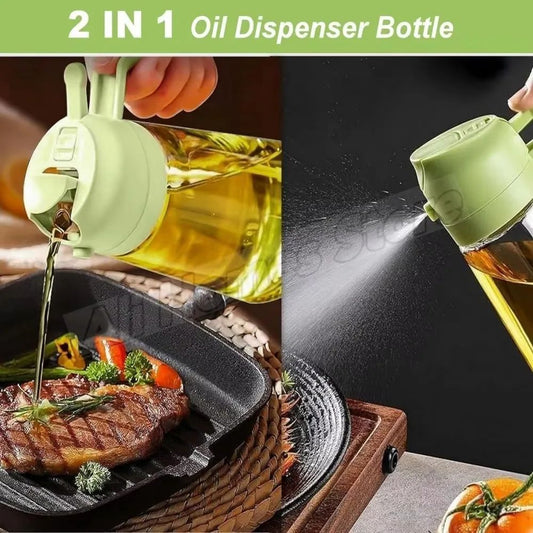 2PCS Oil Sprayer & Pourer Set – 500ML