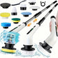 PUFTEM Cordless Electric Spin Scrubber with Battery Display