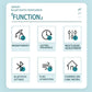 Smart Bluetooth perfumer features chart showing aromatherapy, lasting fragrance, multi gear adjustment, Bluetooth settings, fluid atomization, and coverage up to 200 cubic meters.