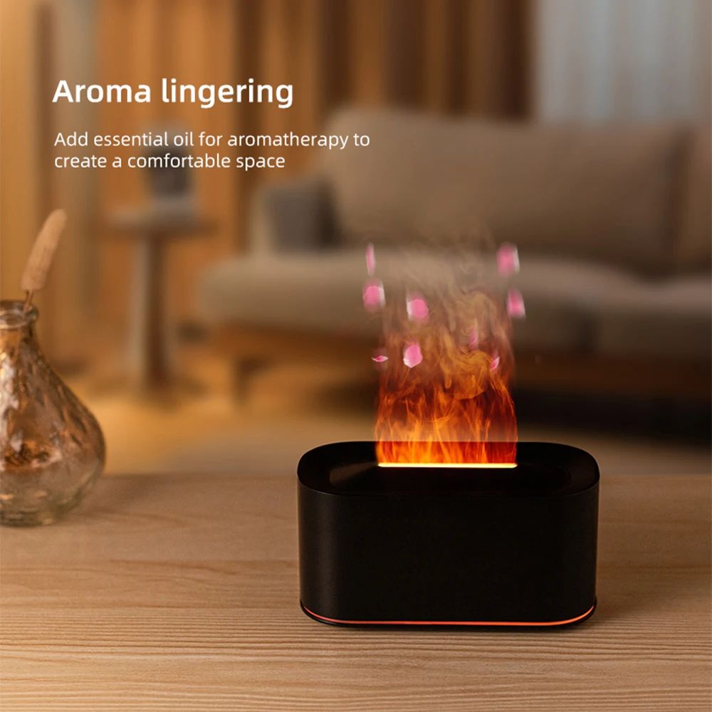 Flame Essential Oil Diffuser & Cool Mist Humidifier