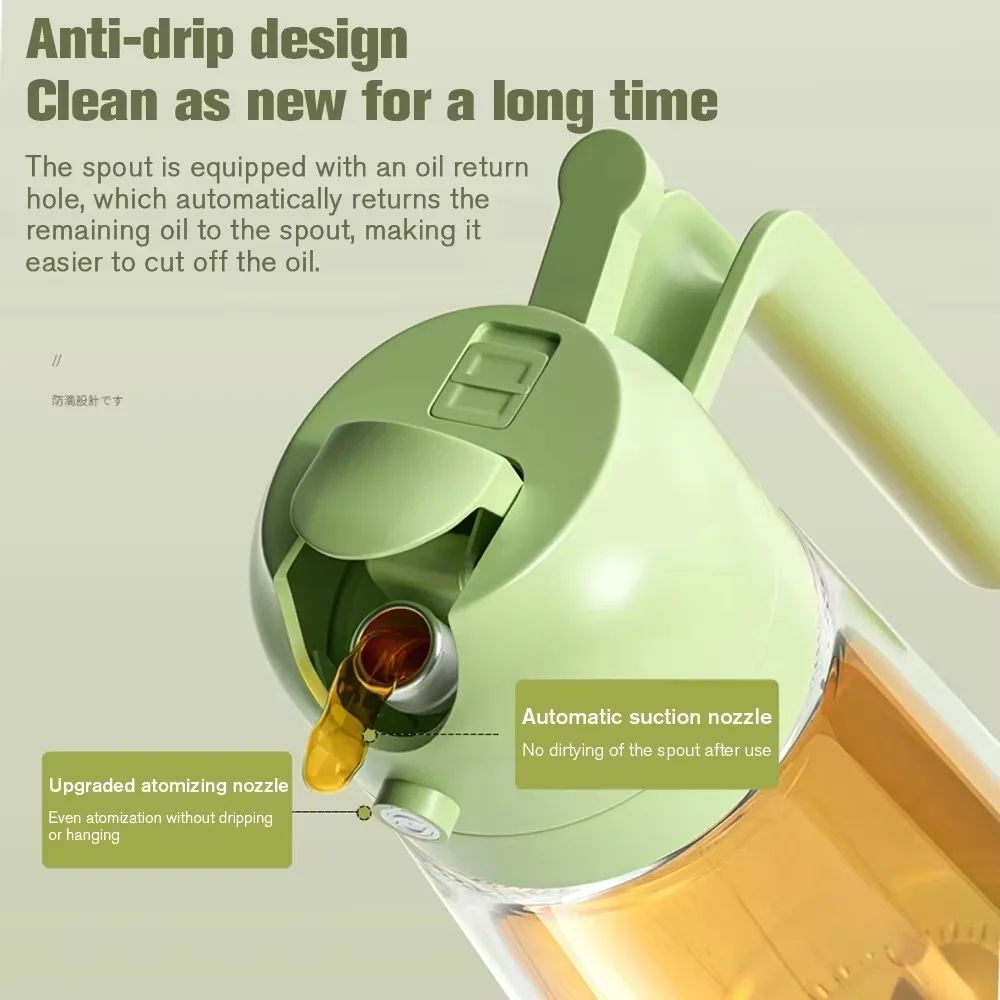 2PCS Oil Sprayer & Pourer Set – 500ML