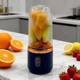Portable Wireless USB Rechargeable Juicer Blender Bottle – Multi-Blade Smoothie Maker