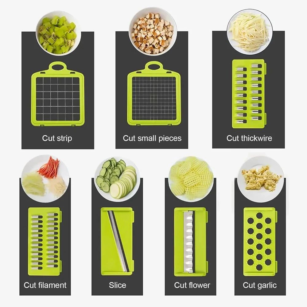 16-in-1 Multi-Function Kitchen Slicer