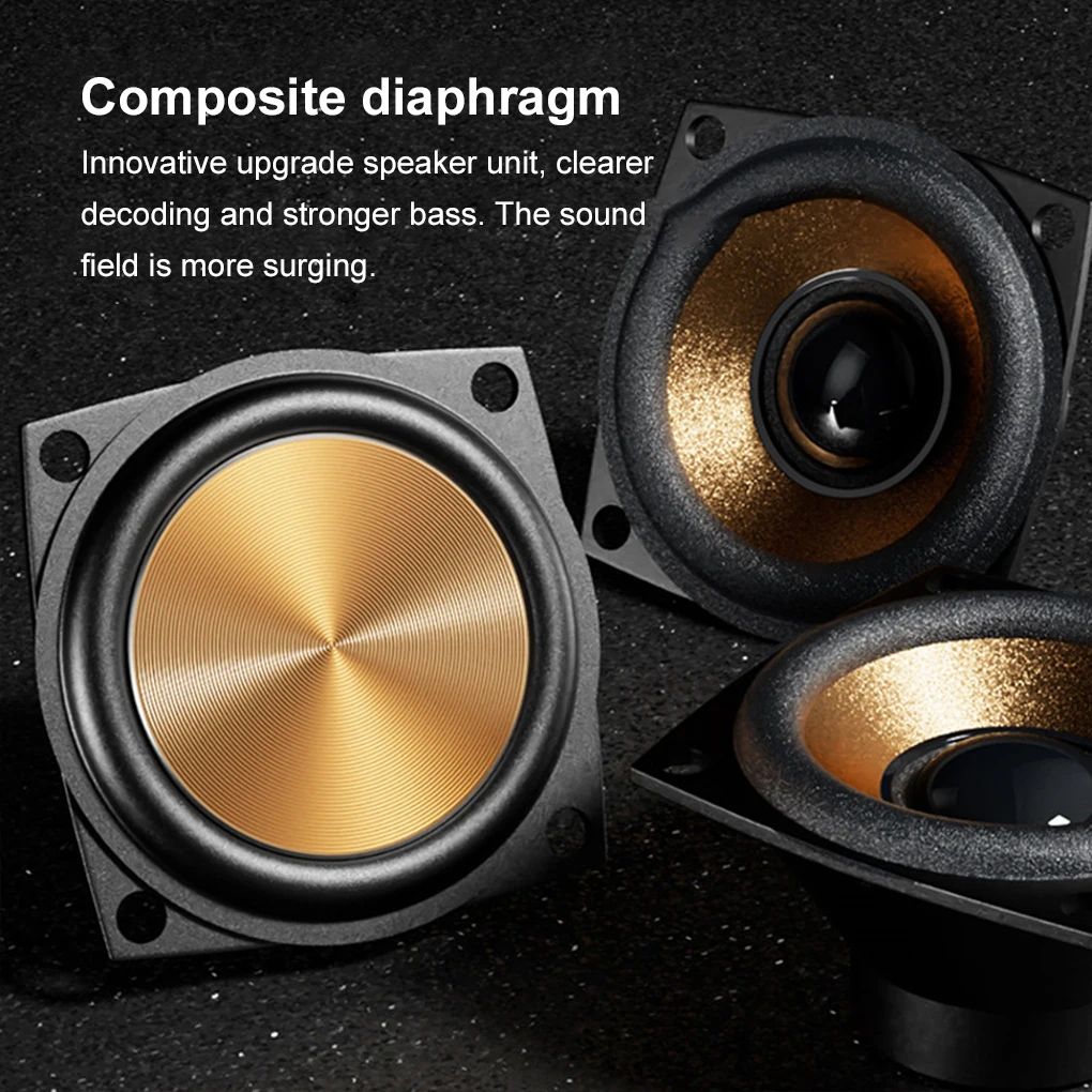 Portable Wooden Bluetooth Speaker with Deep Bass & HD Sound – Waterproof Wireless Speaker with Long Battery Life & Built-in Mic