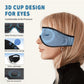 Bluetooth Sleep Headphones 3D Eye Mask – Wireless Music Sleeping Mask with HD Speakers
