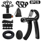 Adjustable Hand Grip Strengthener 5–60kg – Grip Strength Trainer with Finger Exerciser