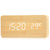 Wooden LED Digital Alarm Clock – Temperature Display Bedside & Desk Clock