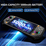 AISLPC RG52 Mini Handheld Game Console – 5.5" IPS Retro Gaming Console with WiFi