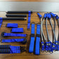 Resistance Band Pilates Set with Bar – Full Body Strength Training Workout Kit