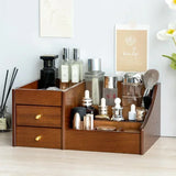 Luxury Clear Makeup Organizer with Drawers – Large Capacity Skincare & Cosmetic Storage Box