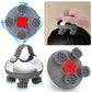 Electric Scalp Massager with 8 Silicone Massage Heads – 3 Massage Modes