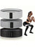Fabric Resistance Hip Bands Set – Non-Slip Glute & Leg Workout Bands for Home Gym