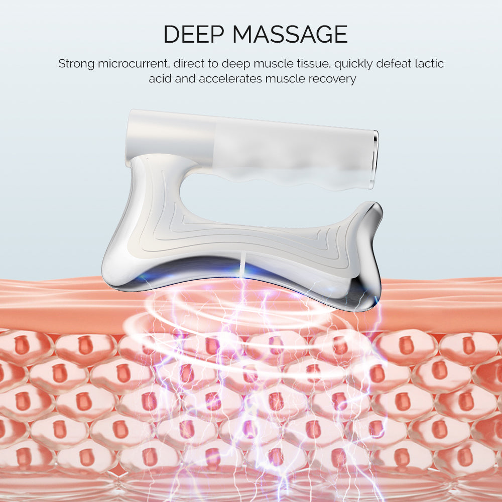 Electric Fascia Massager – Vibration Muscle Scraper for Deep Tissue & Body Relaxation