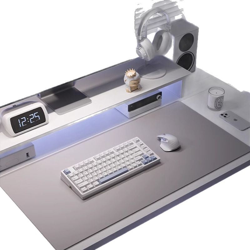 Leather Desk Mat – Large Desk Pad, Mouse Pad & Keyboard Protector for Office