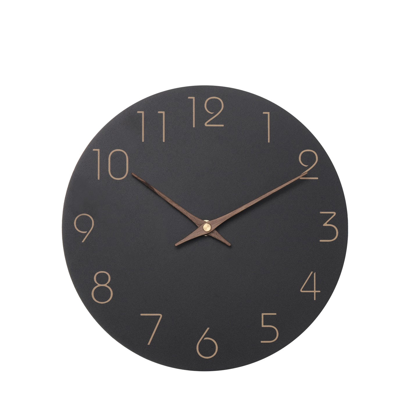 12/14 Inch Silent Wooden Wall Clock – Modern Non-Ticking Decorative Clock