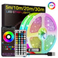 RGB LED Strip Lights with App Control – Flexible Color Changing Room Lights