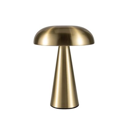 Rechargeable LED Mushroom Table Lamp – Touch Dimmable Bedside & Desk Lamp