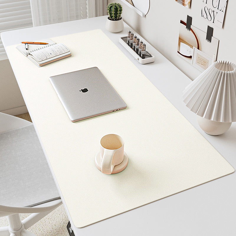 Leather Desk Mat – Large Desk Pad, Mouse Pad & Keyboard Protector for Office