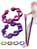 8-Shaped Yoga Stretch Band – Elastic Resistance Band for Yoga, Pilates & Dance