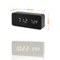 Wooden LED Digital Alarm Clock – Temperature Display Bedside & Desk Clock