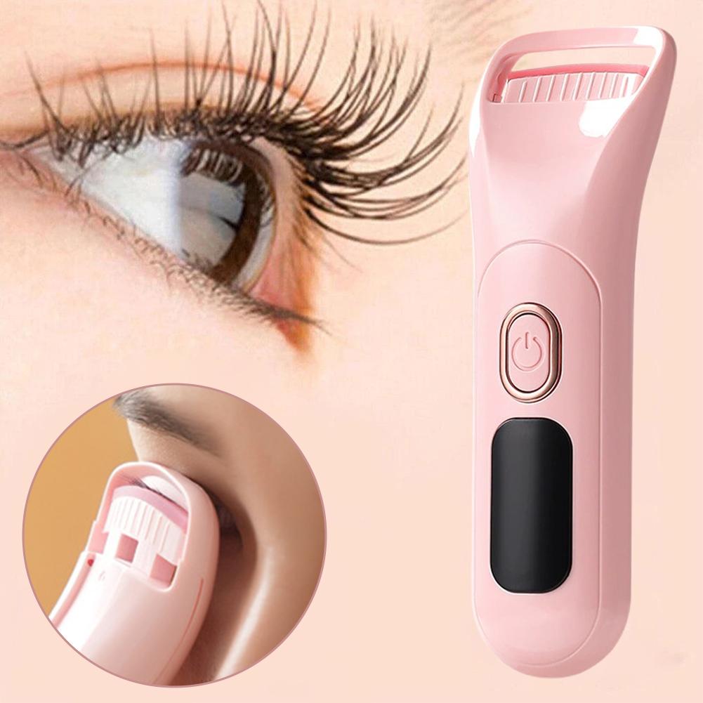 Portable Heated Electric Eyelash Curler – Long-Lasting Natural Lash Curl