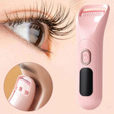 Portable Heated Electric Eyelash Curler – Long-Lasting Natural Lash Curl