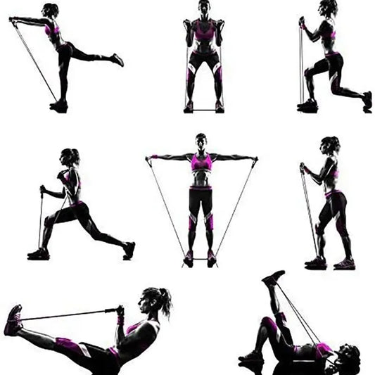 Resistance Bands with Handles – Portable Strength Training Bands for Home Gym