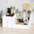 Luxury Clear Makeup Organizer with Drawers – Large Capacity Skincare & Cosmetic Storage Box