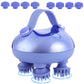 Electric Scalp Massager with 8 Silicone Massage Heads – 3 Massage Modes