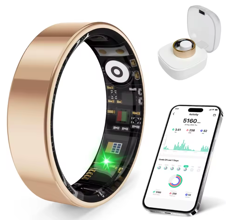 Gen 3 Smart Ring – Sleep, Heart Rate & Fitness Tracker with Vibration Alerts