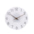 12/14 Inch Silent Wooden Wall Clock – Modern Non-Ticking Decorative Clock