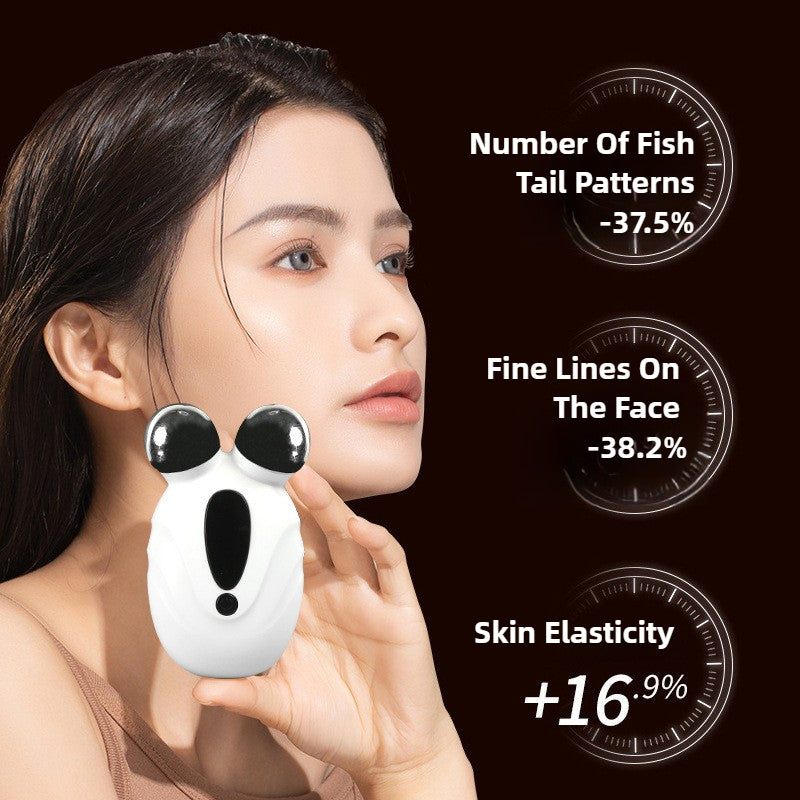 3D Microcurrent Face Lifting Massager Roller – Skin Tightening & Facial Rejuvenation Device