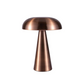 Rechargeable LED Mushroom Table Lamp – Touch Dimmable Bedside & Desk Lamp