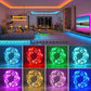 RGB LED Strip Lights with App Control – Flexible Color Changing Room Lights