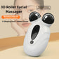 3D Microcurrent Face Lifting Massager Roller – Skin Tightening & Facial Rejuvenation Device
