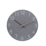 12/14 Inch Silent Wooden Wall Clock – Modern Non-Ticking Decorative Clock