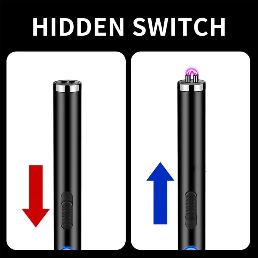 Portable Outdoor BBQ & Camping Electric Igniter – Rechargeable Windproof Fire Starter