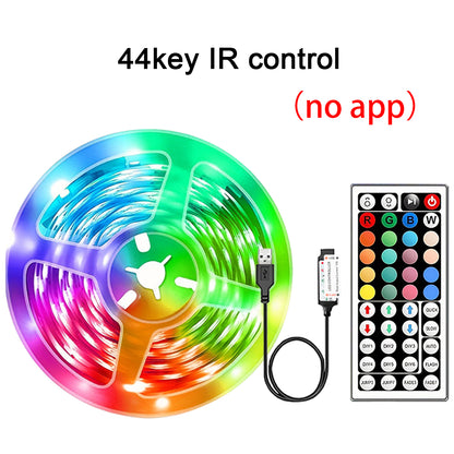 RGB LED Strip Lights with App Control – Flexible Color Changing Room Lights