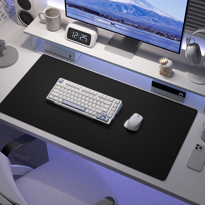Leather Desk Mat – Large Desk Pad, Mouse Pad & Keyboard Protector for Office
