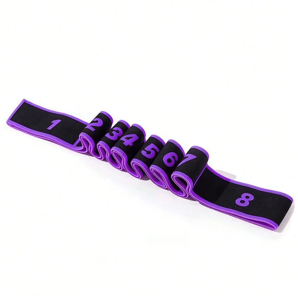 8-Shaped Yoga Stretch Band – Elastic Resistance Band for Yoga, Pilates & Dance