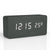 Wooden LED Digital Alarm Clock – Temperature Display Bedside & Desk Clock