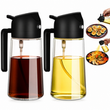 2PCS Oil Sprayer & Pourer Set – 500ML